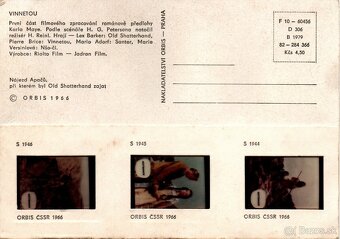 WINNETOU POHLADNICE S DIAPOZITIVMI - 4