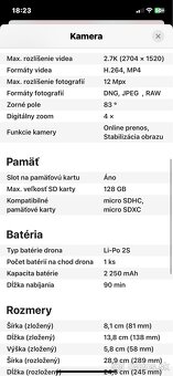 Predam / Vymením Dron DJI Mini 2 Se Fly More Combo - 4