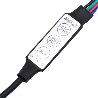 Stolík s LED svetlami - 4