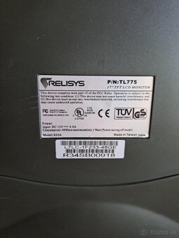 Predám TFT LCD Monitor Relisys TL775 - 4