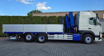 Volvo FM500 - 6x2 - Valník + HR-HMF 3220 - 4