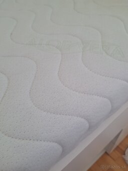 Biela posteľ 90x200cm - 4