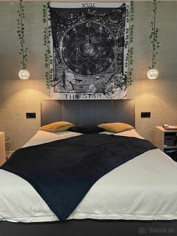 Koženná posteľ 140x200 - 4