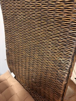 Mohutné ratanové stoličky - 4