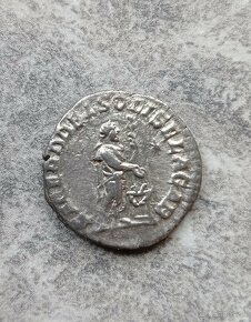 Rímska antická minca denarius Elagabalus 218 - 222 - 4