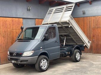 Mercedes G - Sprinter 4x4 redukce, 2x uzávěrka dif - 4
