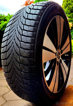 alu R18 5x112 orig. Mercedes B + A + CLA, zimné pneu 225/45 - 4