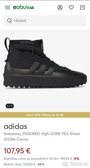 Addidas ZNSORED HI GTX Pánske tenisky 9,5 / 43 - 4