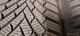 Predám 4ks jazdené zimné 195/55r15-85H Continental 90% - 4