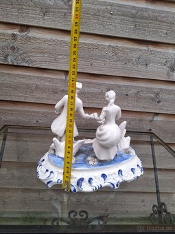 Starozitna porcelanova soška - 4