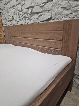 Masivna manželská postel - 4