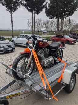 Prívesný vozík na motorku - prenájom - 4