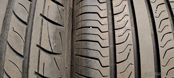 Predám 4ks jazdené letné 215/60r16-95V 2+2modely - 4