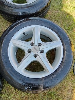 Predám elektróny Dezent 5x100 R15 195/65R15 - 4