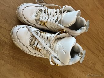 Nike jordan 4 metallic gold - 4