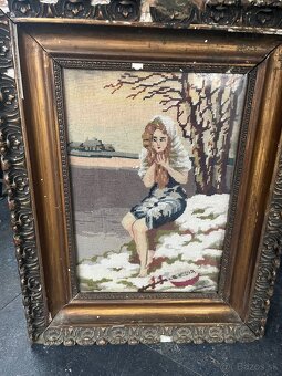 Staré gobelíny a olejomaľby - 4