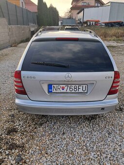 Mercedes C200CDI, combi, rok 2007 - 4