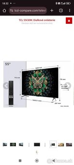 Predám Televízor TCL - 4