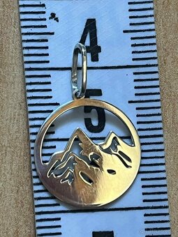 Prívesok Hory strieborný - 4