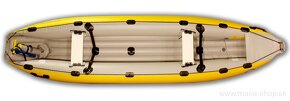 Nafukovacie kanoe Yukon RobFin žlté- nové, lacnejšie o 280€ - 4