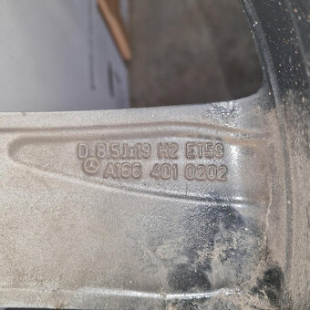 Hliníkové Mercedes disky 5x112 R19 8,5J ET59 - 4