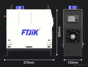 Nezávislé / naftove kúrenie 5 kW 12 V, 24 V a 230 V - 4