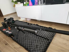 PCP vzduchovka Hatsan Factor Sniper L .25/6,35m - 4