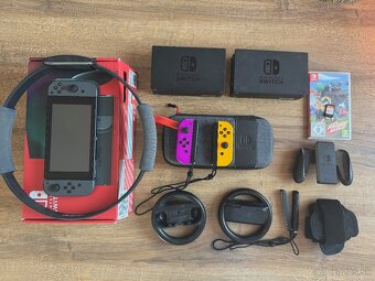Nintendo Swtich Grey + kopec príslušenstva - 4