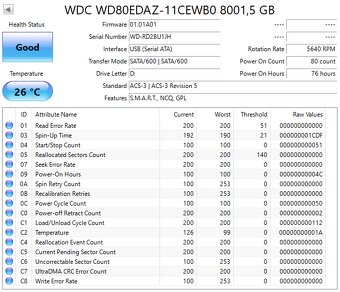 Externý 3,5" HDD WD My Book 8TB - 4