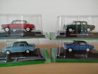 Predám modely škoda 1:43. cena za kus. - 4