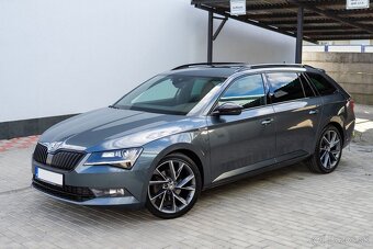 Škoda Superb Combi 4x4 Sportline 140 kW(190k) ako nová - 4