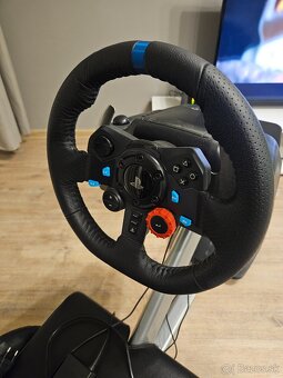 Logitech G29 + radiaca páka + Playseat Revolution - 4