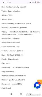 Predám elektrobicykel dámsky - 4