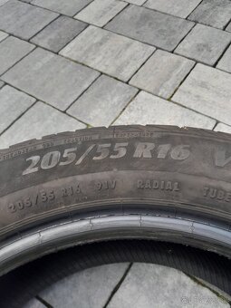 Predam letne pneu 205/55r16 ako nove - 4