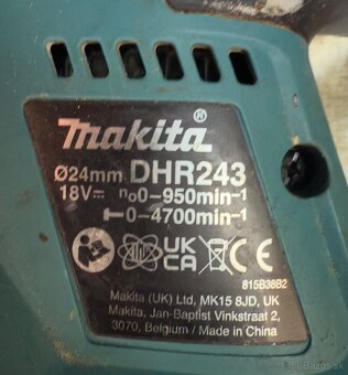 Makita aku kombi kladivo sds plus - 4