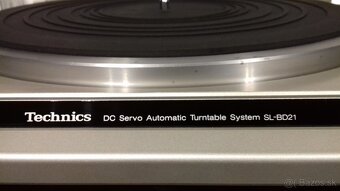 STRIEBORNY gramofon TECHNICS SL-BD21, DC servo, Japan, AG27 - 4