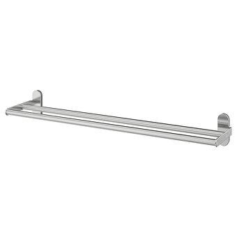 BROGRUND Vešiak na uteráky, nehrdzavejúca oceľ, 67 cm iKEA - 4