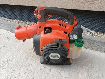 Husqvarna 125 BV  fúkár na listie - 4