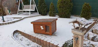 Zateplený domček pre mačku, alebo malého psíka - 4