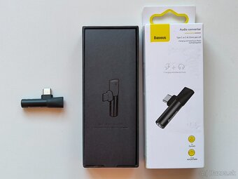 Baseus audio adaptér USB-C, 3.5mm jack - 4