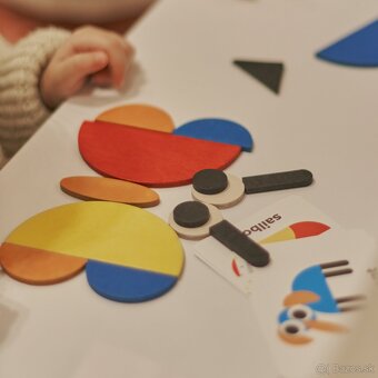 Drevená mozaika pre deti, nová, nerozbalená - 4