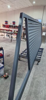 Posuvná hliníková brána - 4