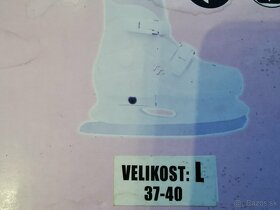 Dievčenské Korčule na ľad, nastaviteľné veľ. L 37-40 - 4