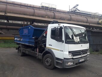 Mercedes Atego -vyklapač-hydraulicka ruka - 4