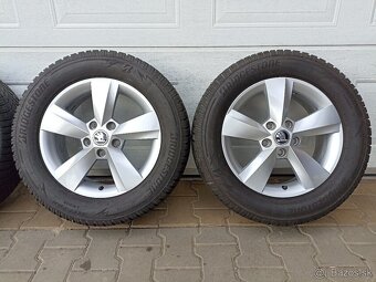 Originálne ALU disky Škoda, VW, Seat 5x112 R16 ET43 - 4