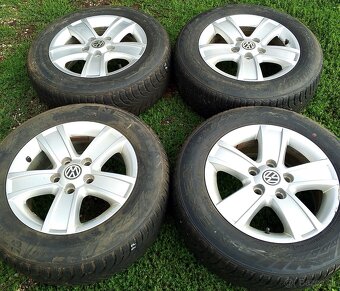 5x112 R15 ET50 Zimná sada na elektronoch 195/65/15 - 4