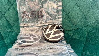 ✔️ ORIGINÁL OE logo , krytky , emblém. VW ( facelift ) - 4