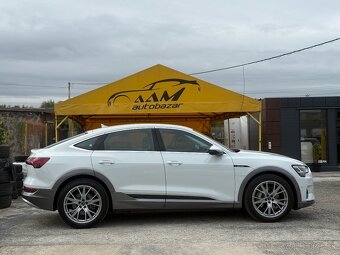 Audi E-tron -2023/32tis. KM- 55 Sportback quattro -NEBÚRANÉ - 4