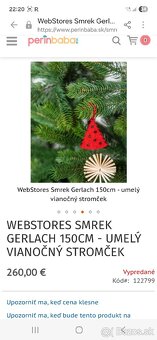 Vianočný stromček full 3D cca 150cm - 4