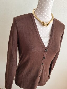 nový tmavohnedý svetrík Michael Kors veľ.v M - 4